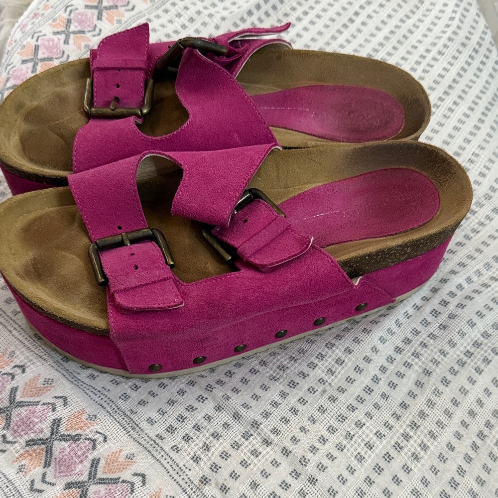 Free People Platform Sandal 38